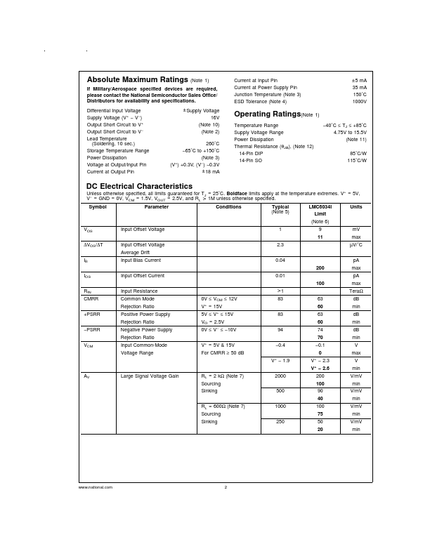 LMC6034