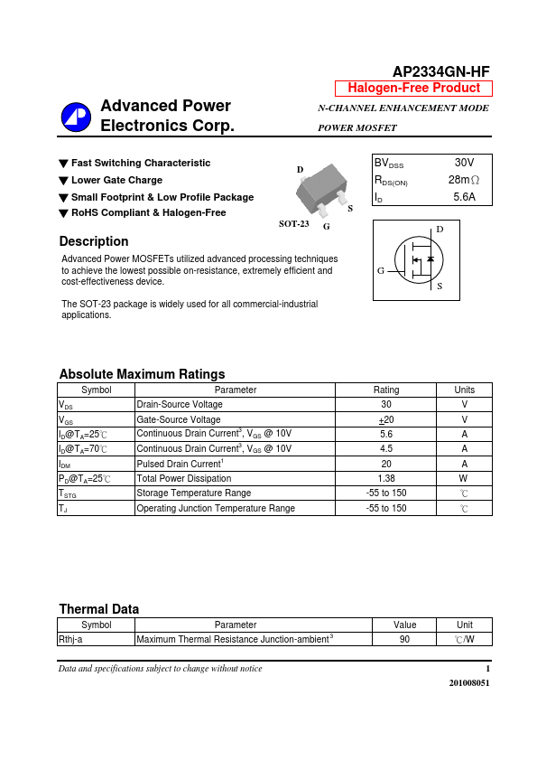 AP2334GN-HF