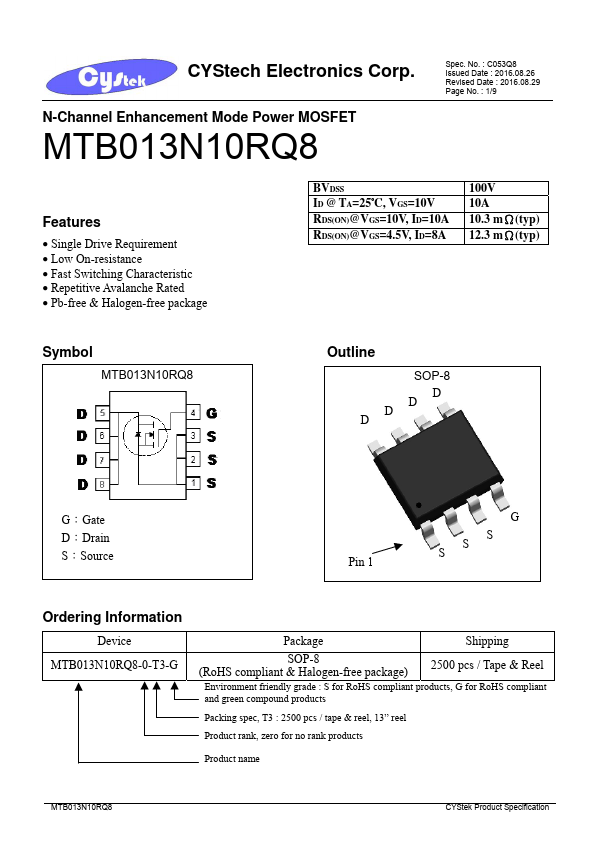 MTB013N10RQ8