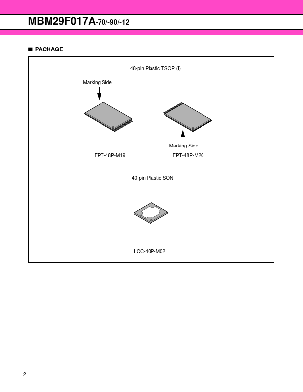 MBM29F017A-90