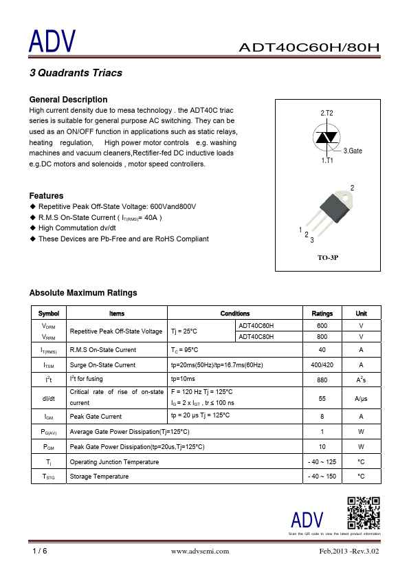 ADT40C60H