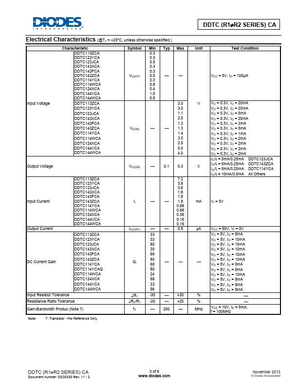 DDTC143XCA