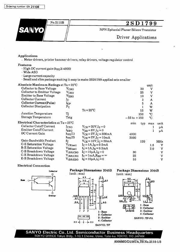 2SD1799