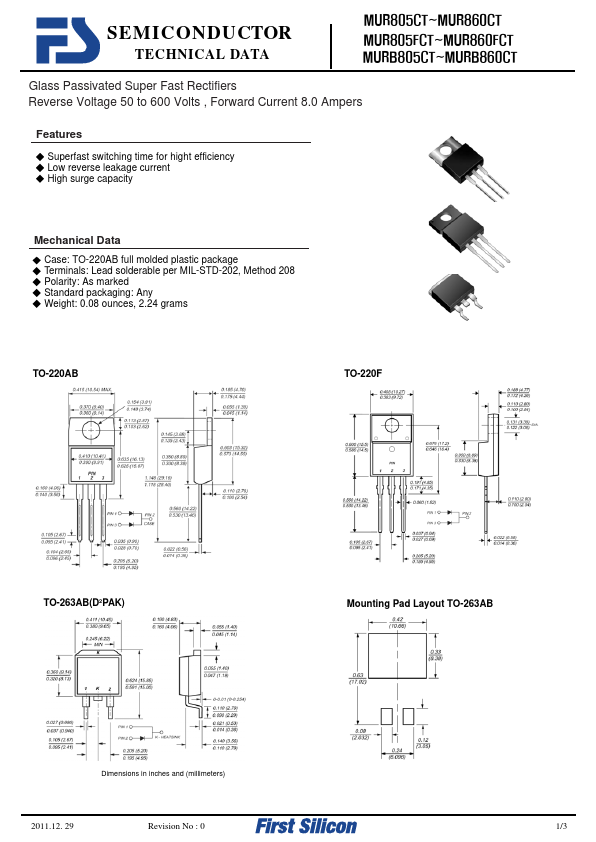 MUR820CT