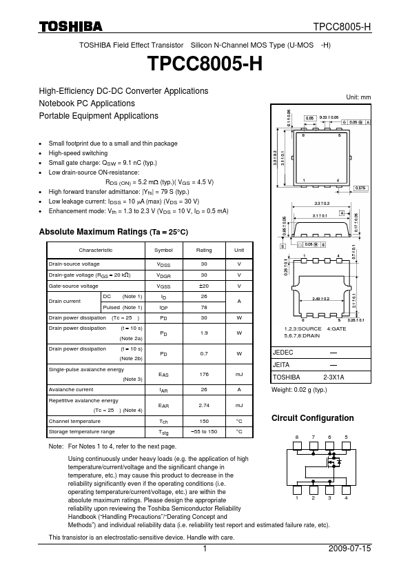 TPCC8005-H