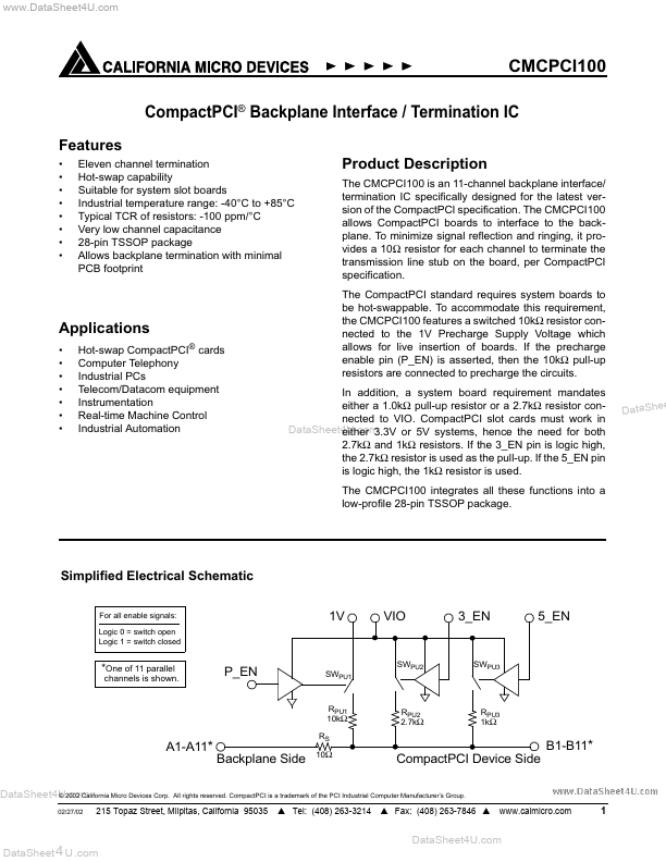 CMCPCI100