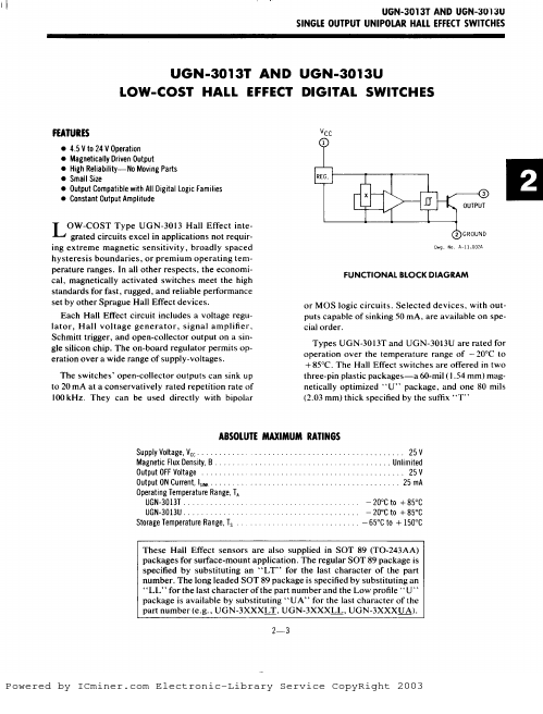 UGN-3013U