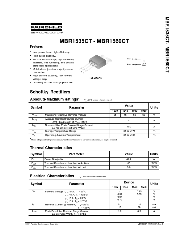 MBR1560CT