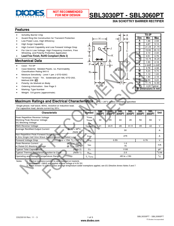 SBL3035PT