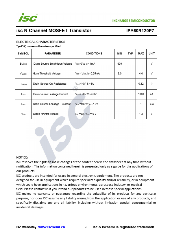 IPA60R120P7