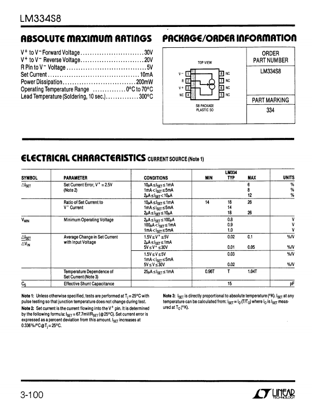 LM334S8