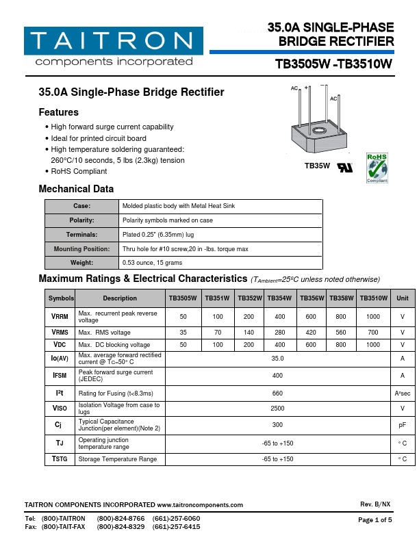 TB352W