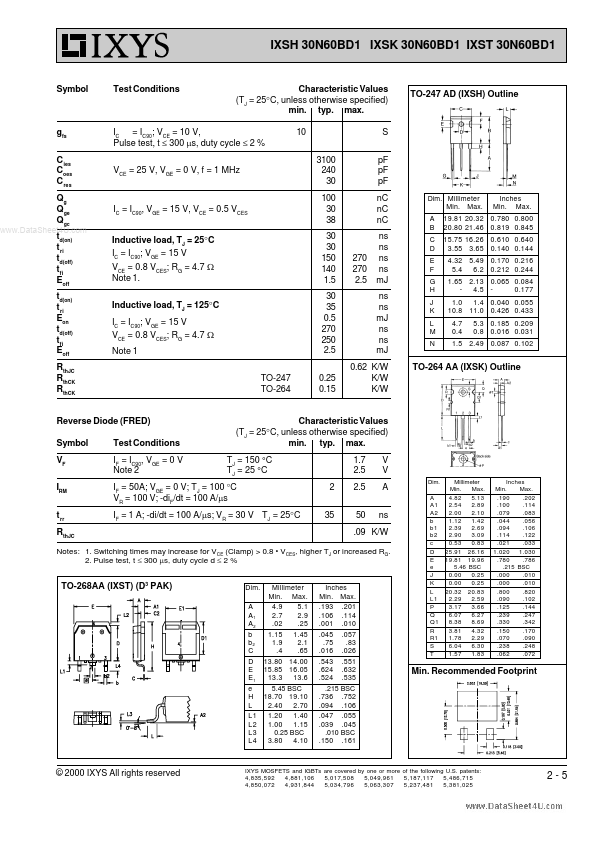 IXSK30N60BD1