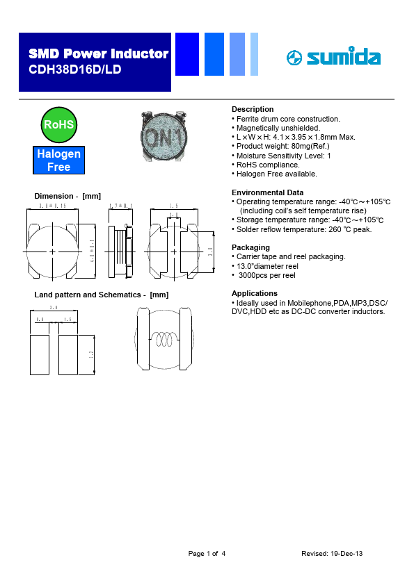 CDH38D16DLDHF-100MC