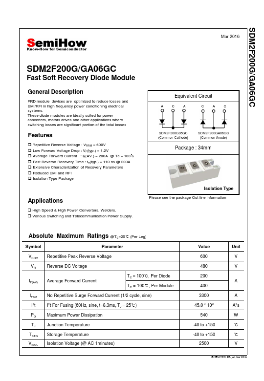 SDM2F200G06GC