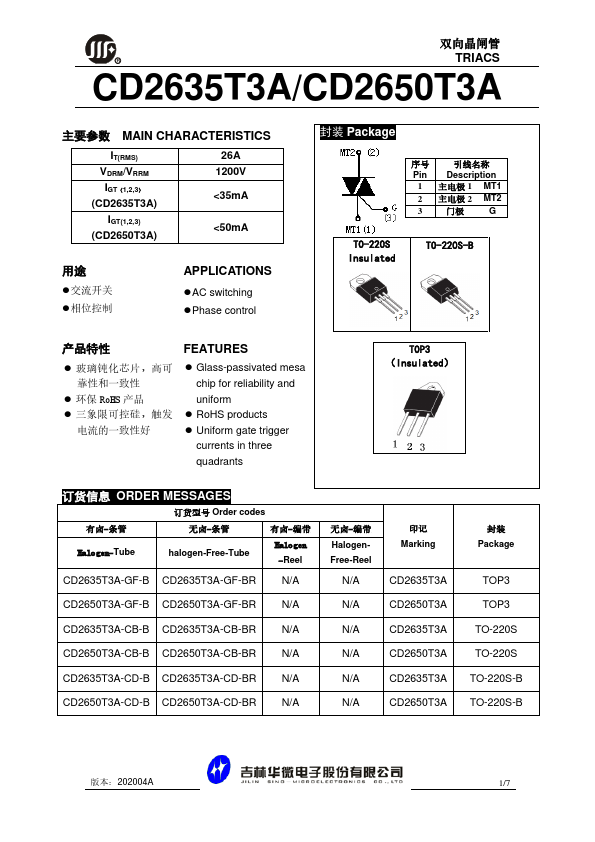 CD2650T3A