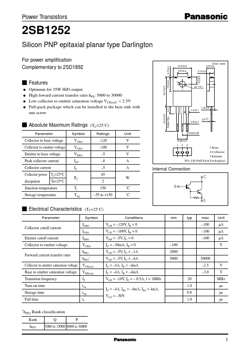 2SB1252