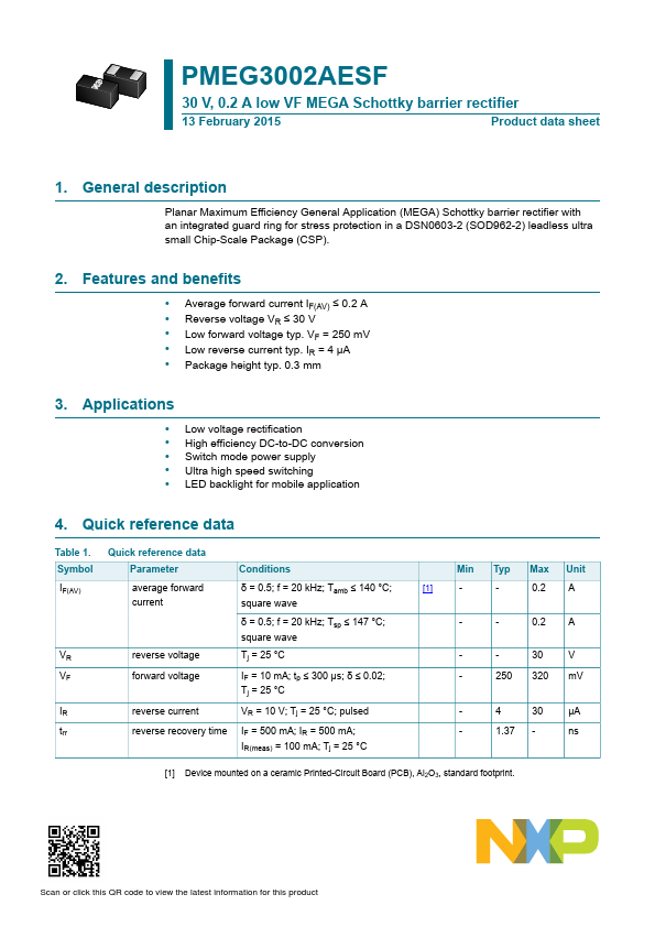 PMEG3002AESF