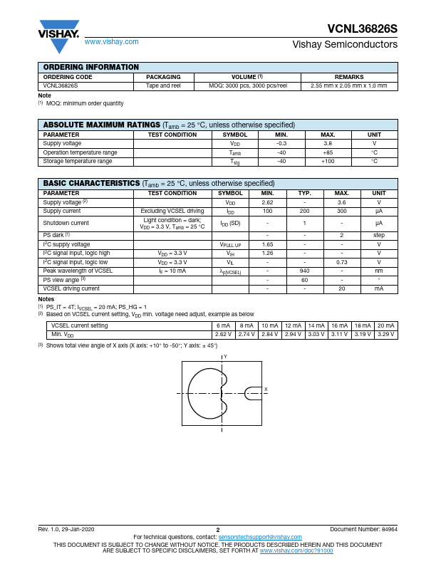 VCNL36826S