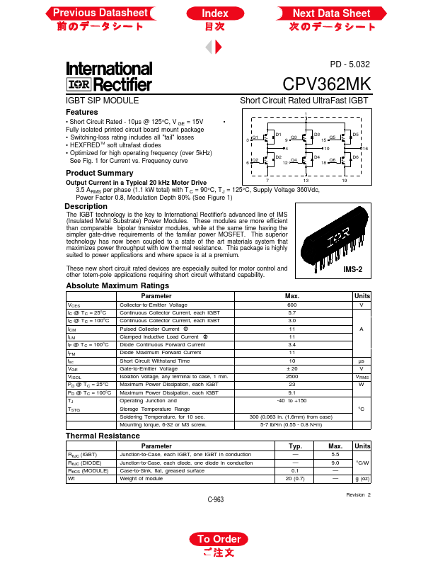 CPV362MK