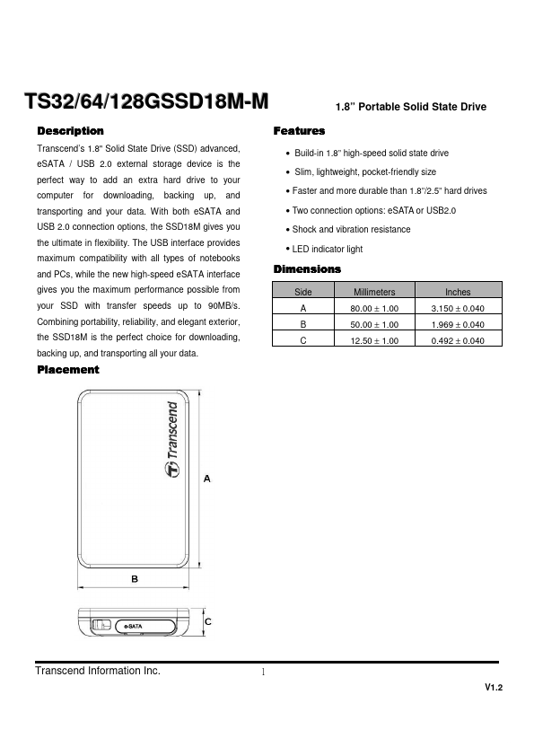 TS128GSSD18M-M