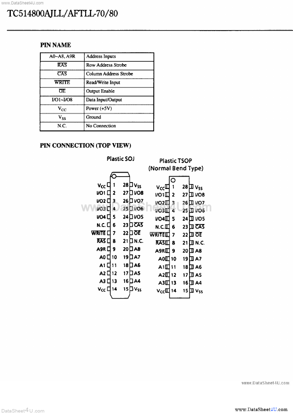 TC514800AFTLL-80