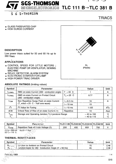 TLC331B