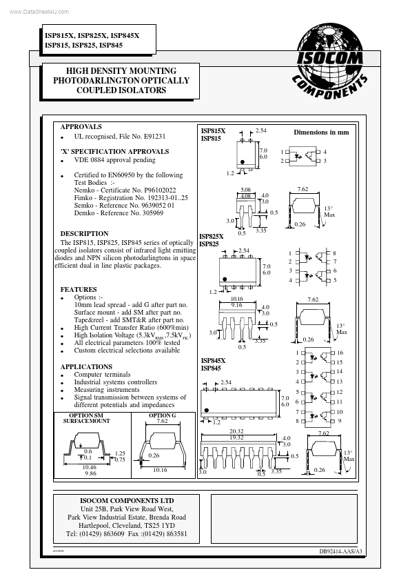 ISP825X