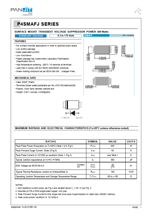 P4SMAFJ58A