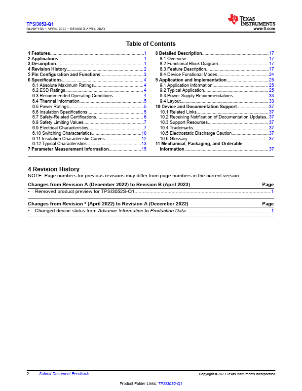 TPSI3052-Q1