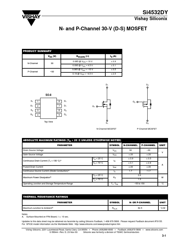 SI4532DY