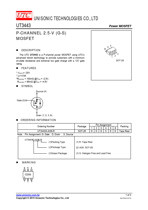 UT3443