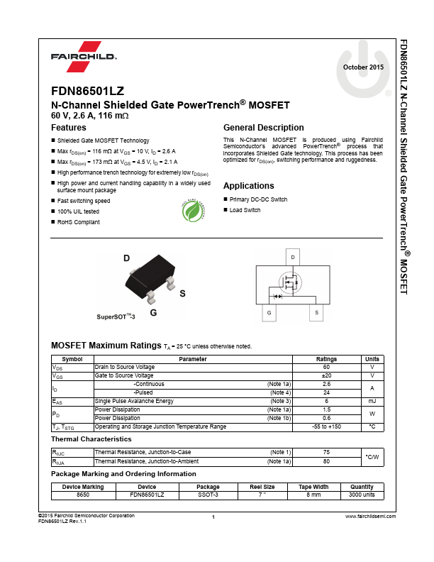 FDN86501LZ