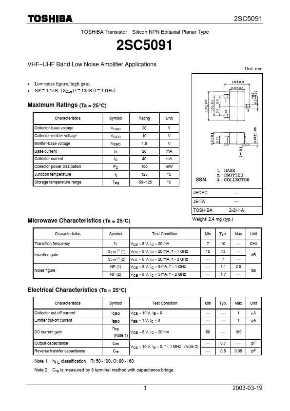 2SC5091