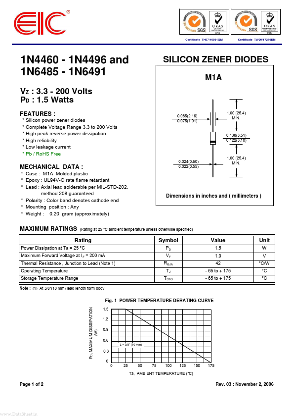 1N4491