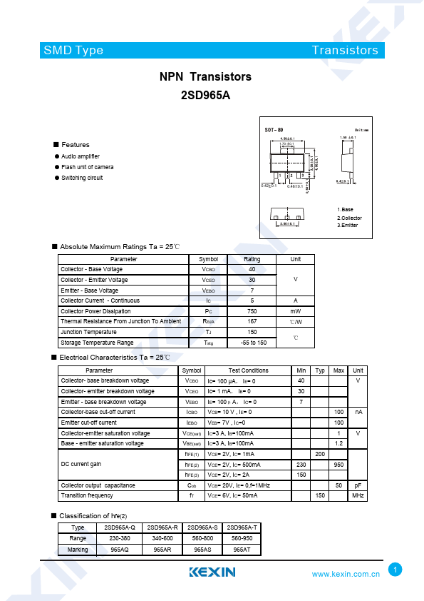 2SD965A