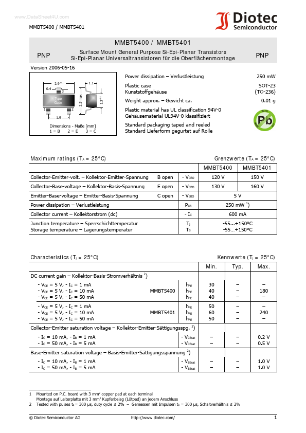 MMBT5400