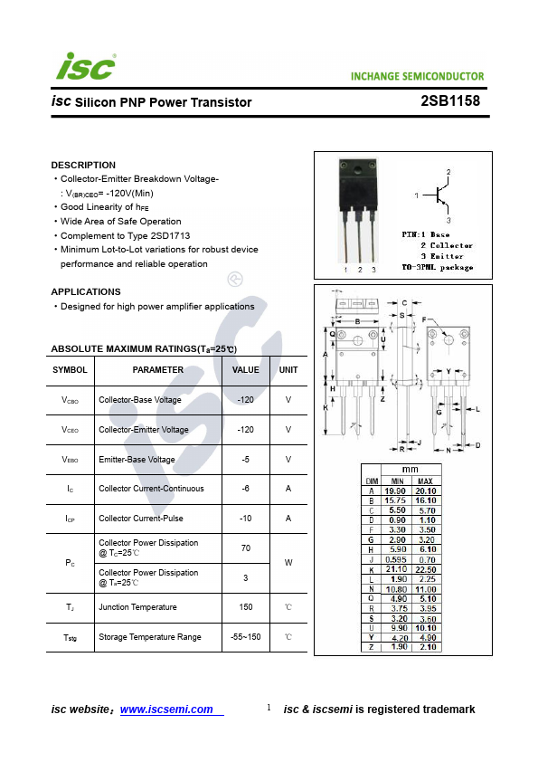 2SB1158