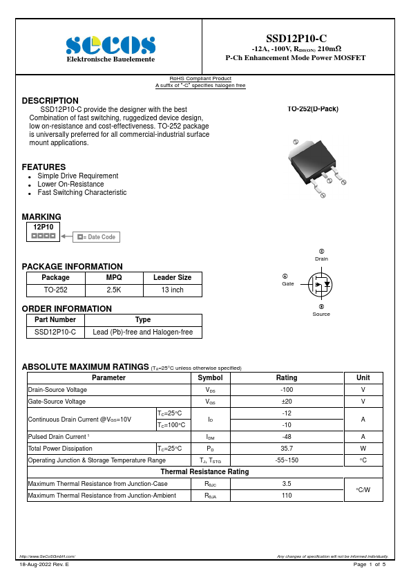 SSD12P10-C