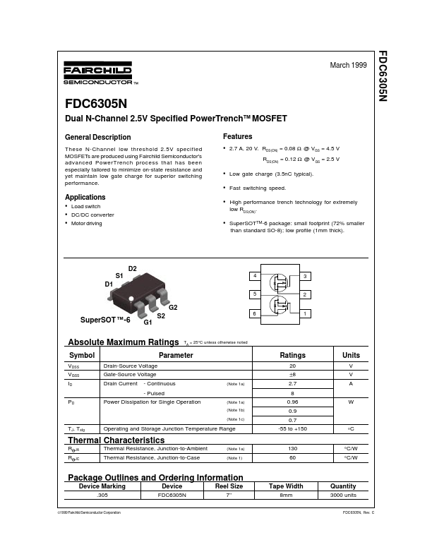 FDC6305N