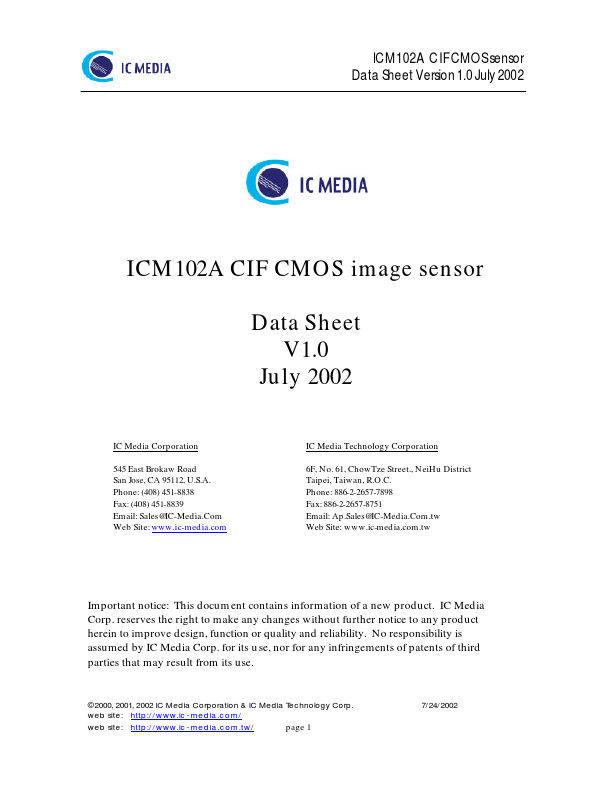 ICM102A