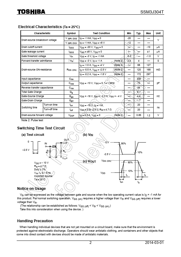 SSM3J304T