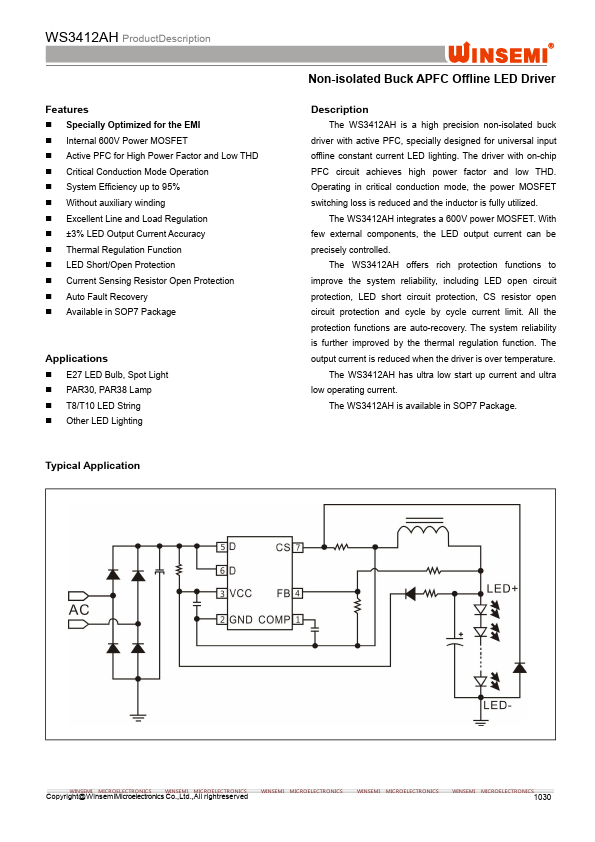 WS3412AH