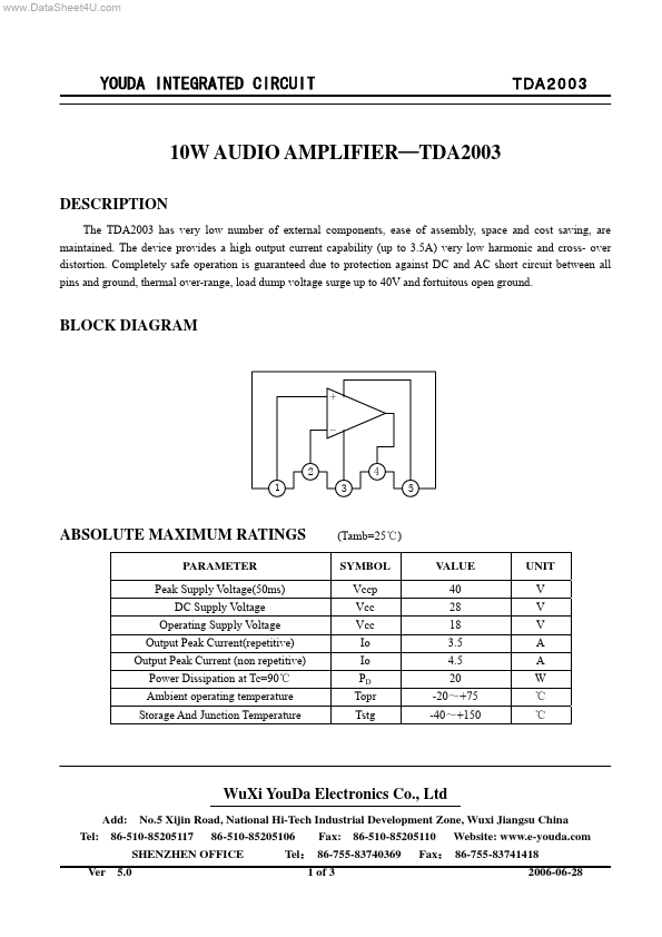 TDA2003