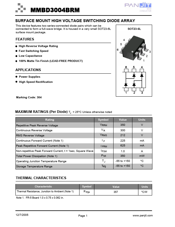 MMBD3004BRM