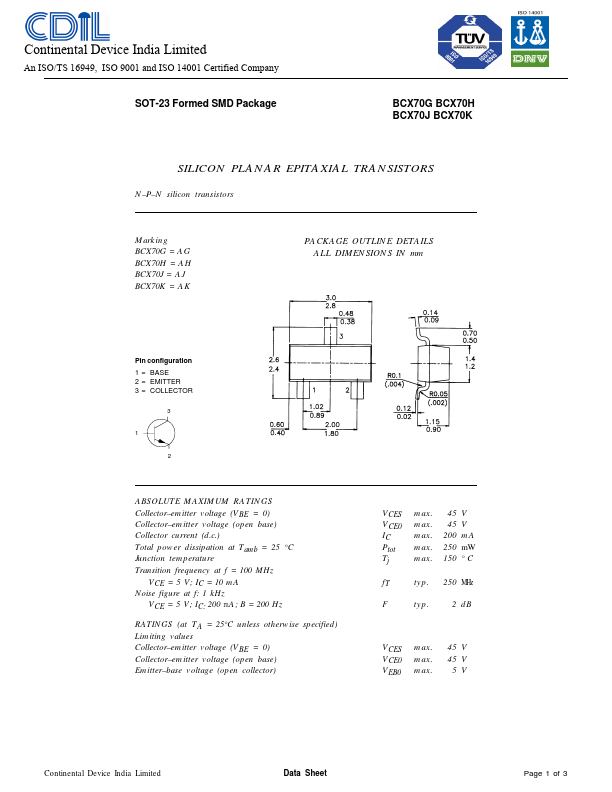 BCX70G