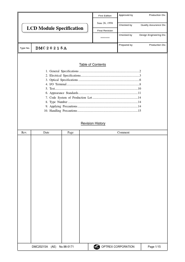 DMC20215A