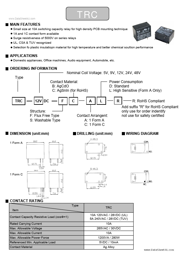 TRC-48VDC-xx-xx