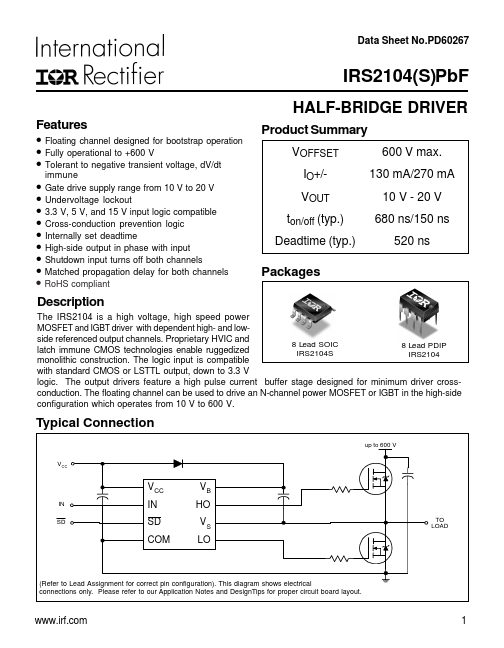 IRS2104PBF