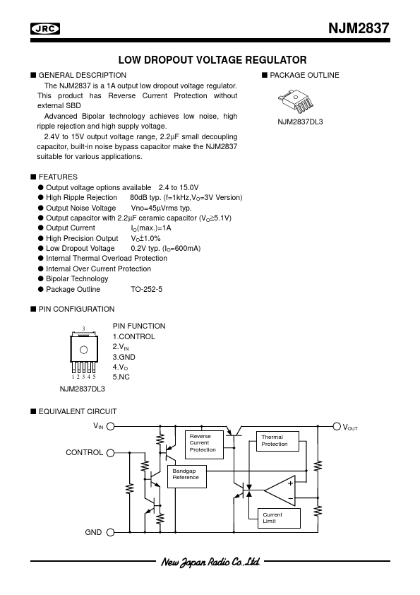 NJM2837